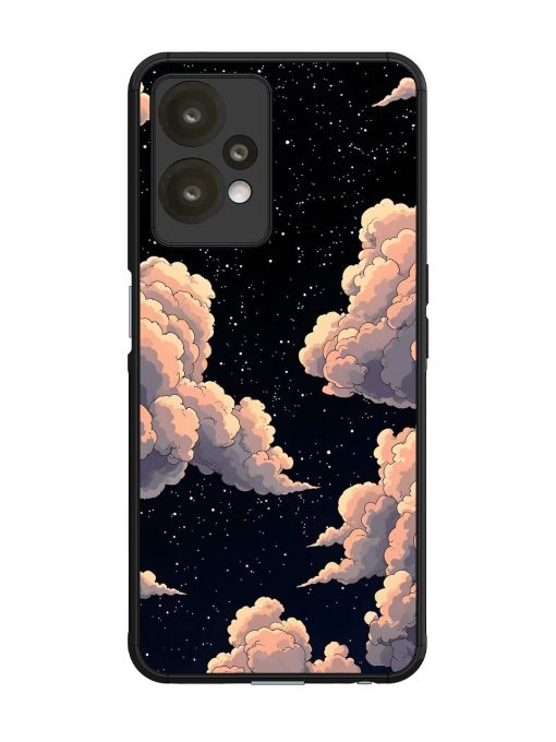 Starry Night Dreams Glossy Soft Edge Case for Oneplus Nord Ce 2 Lite (5G) Chachhi