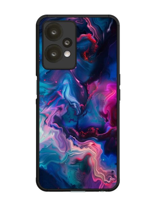 Cosmic Swirl Glossy Soft Edge Case for Oneplus Nord Ce 2 Lite (5G)