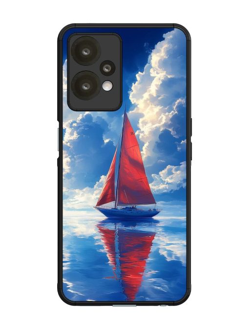 Crimson Sails Glossy Soft Edge Case for Oneplus Nord Ce 2 Lite (5G) Chachhi