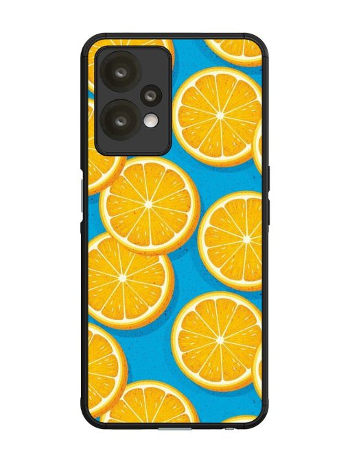 Citrus Symphony Glossy Soft Edge Case for Oneplus Nord Ce 2 Lite (5G) Chachhi