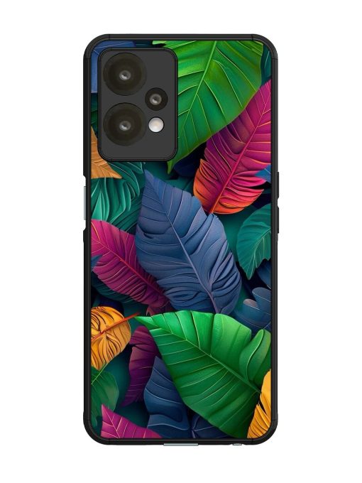 Tropical Tapestry Glossy Soft Edge Case for Oneplus Nord Ce 2 Lite (5G) Chachhi