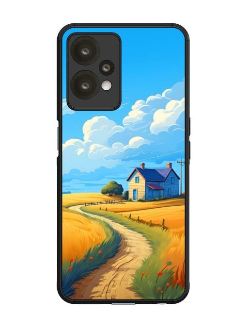 Countryside Cottage Glossy Soft Edge Case for Oneplus Nord Ce 2 Lite (5G) Chachhi