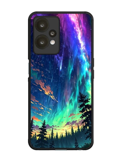 Cosmic Canvas Glossy Soft Edge Case for Oneplus Nord Ce 2 Lite (5G) Chachhi