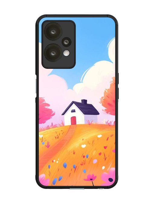 Hilltop Haven Glossy Soft Edge Case for Oneplus Nord Ce 2 Lite (5G) Chachhi