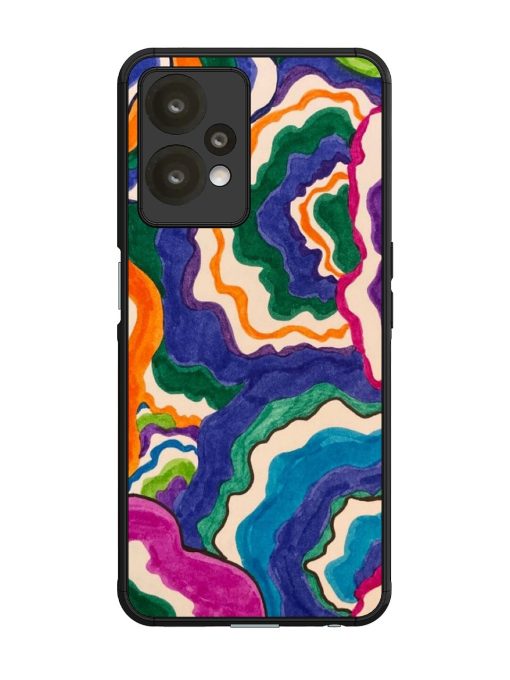 Wavy Wonder Glossy Soft Edge Case for Oneplus Nord Ce 2 Lite (5G)