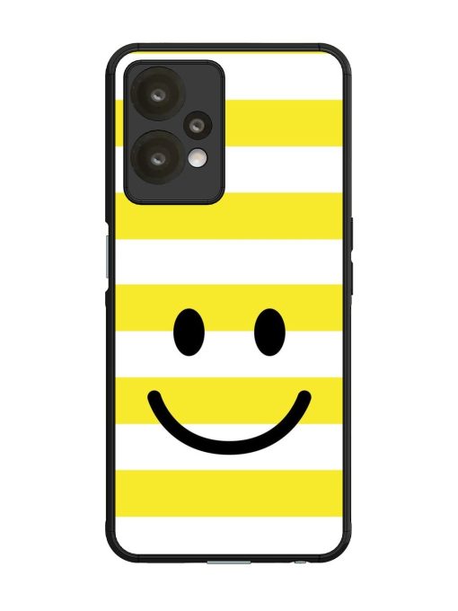 Smiling Stripes Glossy Soft Edge Case for Oneplus Nord Ce 2 Lite (5G) Chachhi