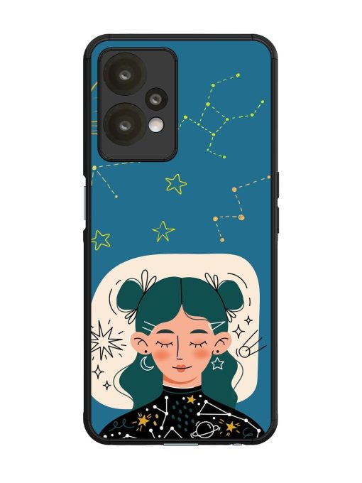 Cosmic Daydreamer Glossy Soft Edge Case for Oneplus Nord Ce 2 Lite (5G) Chachhi