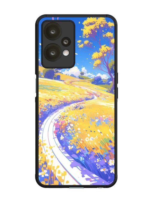 Vibrant Spring Meadow Glossy Soft Edge Case for Oneplus Nord Ce 2 Lite (5G)