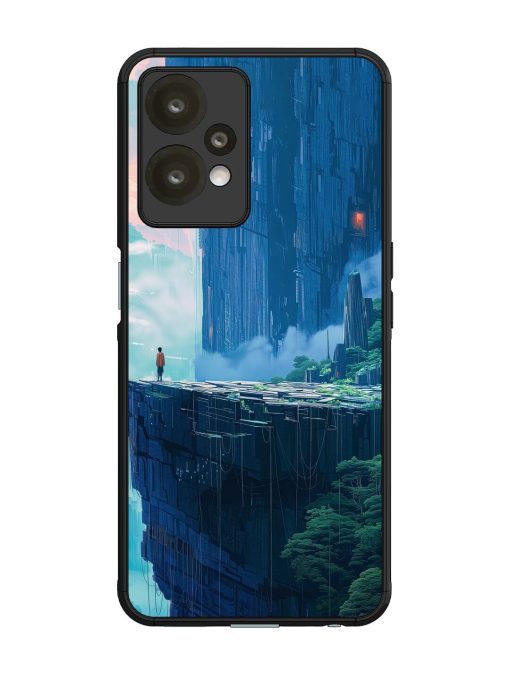 Solitude In The Sky Glossy Soft Edge Case for Oneplus Nord Ce 2 Lite (5G) Chachhi