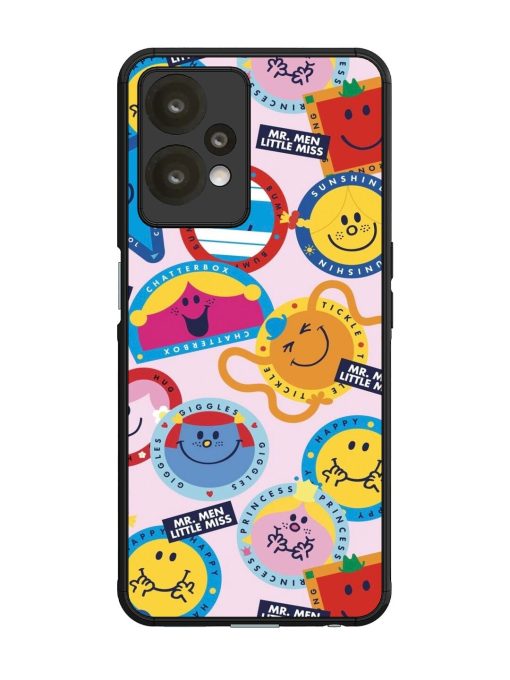 Whimsical Mr. Men & Little Miss Glossy Soft Edge Case for Oneplus Nord Ce 2 Lite (5G) Chachhi