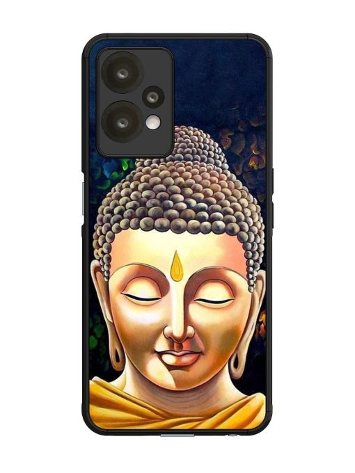 Buddha Face Glossy Soft Edge Case for Oneplus Nord Ce 2 Lite (5G) Chachhi