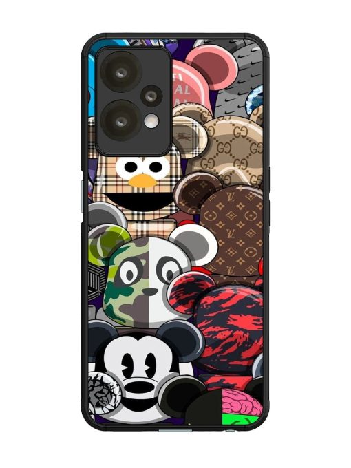 Streetwear Bearbrick Extravaganza Glossy Soft Edge Case for Oneplus Nord Ce 2 Lite (5G) Chachhi