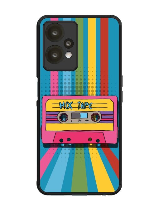 Retro Cassette Tapes Glossy Soft Edge Case for Oneplus Nord Ce 2 Lite (5G) Chachhi