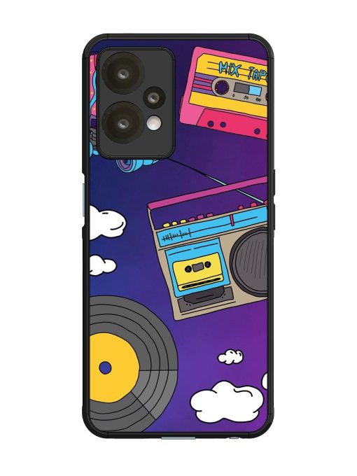 Retro Vibes Glossy Soft Edge Case for Oneplus Nord Ce 2 Lite (5G) Chachhi