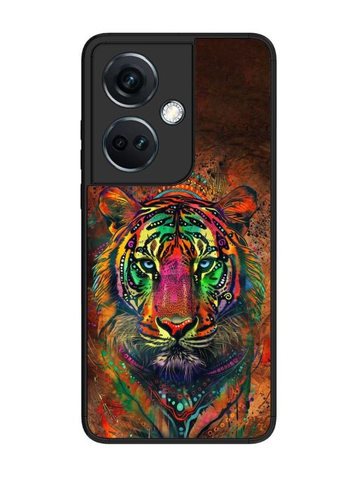 Cosmic Tiger Glossy Soft Edge Case for Oneplus Nord Ce 3 (5G) Chachhi