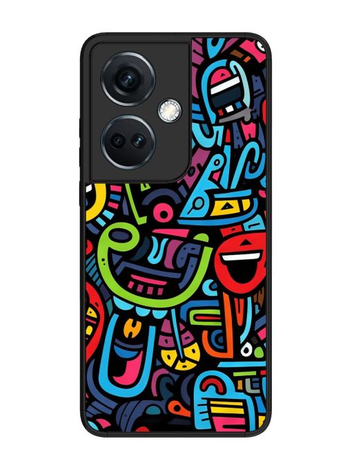 Doodlephoria Glossy Soft Edge Case for Oneplus Nord Ce 3 (5G) Chachhi