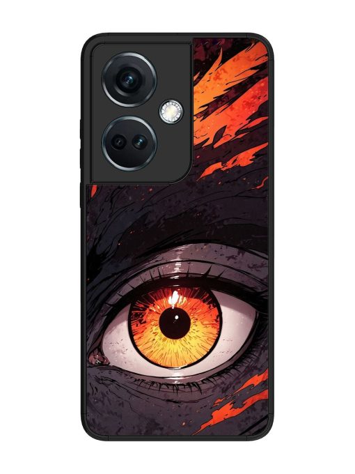 Inferno Gaze Glossy Soft Edge Case for Oneplus Nord Ce 3 (5G) Chachhi