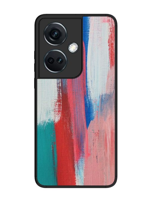 Colorful Chaos Glossy Soft Edge Case for Oneplus Nord Ce 3 (5G) Chachhi