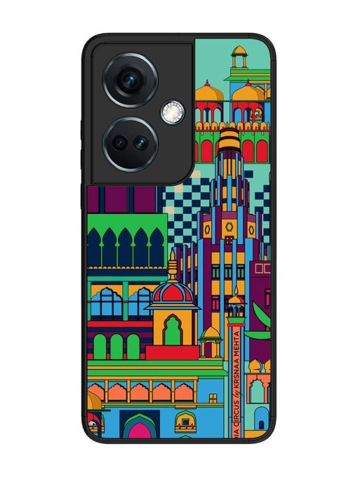 Indian Tapestry Glossy Soft Edge Case for Oneplus Nord Ce 3 (5G) Chachhi