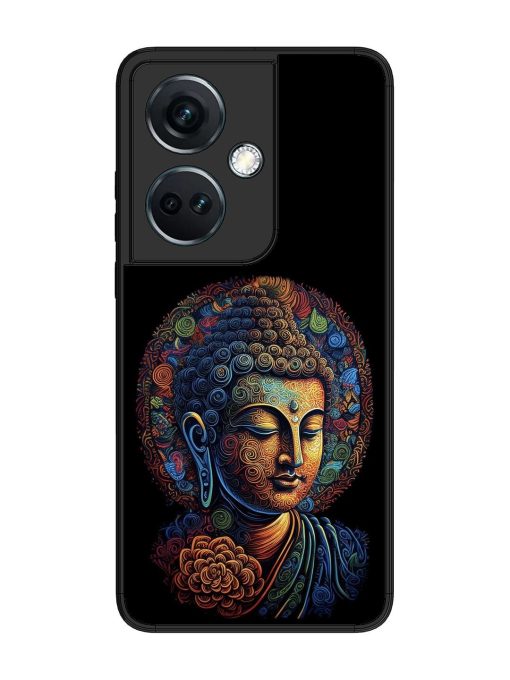 Stained Glass Serenity Glossy Soft Edge Case for Oneplus Nord Ce 3 (5G) Chachhi