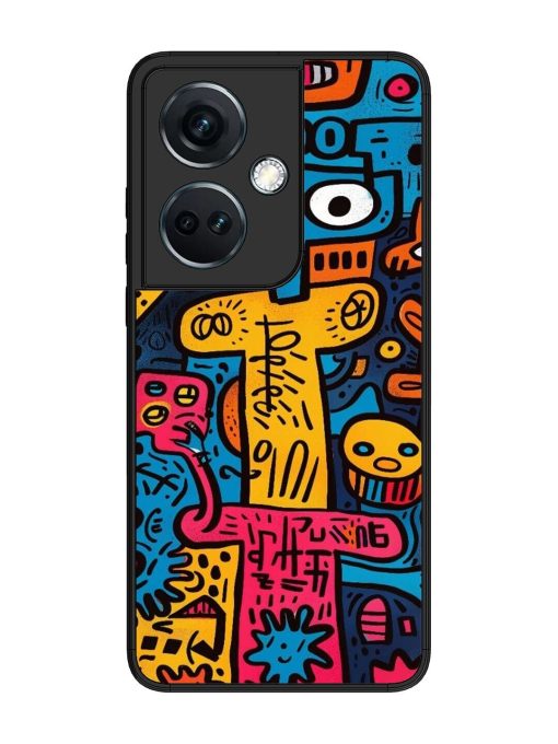 Doodletopia Glossy Soft Edge Case for Oneplus Nord Ce 3 (5G) Chachhi