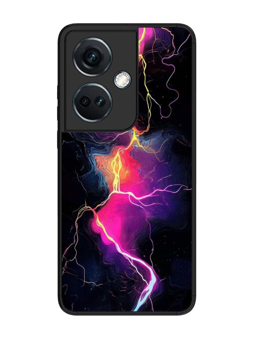 Electric Dreams Glossy Soft Edge Case for Oneplus Nord Ce 3 (5G) Chachhi