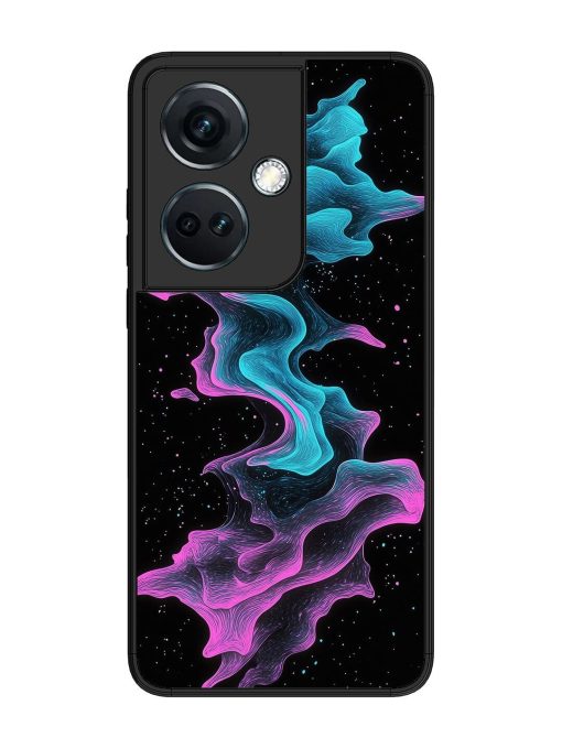 Cosmic Currents Glossy Soft Edge Case for Oneplus Nord Ce 3 (5G) Chachhi