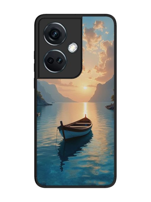 Serene Sunset Glossy Soft Edge Case for Oneplus Nord Ce 3 (5G) Chachhi