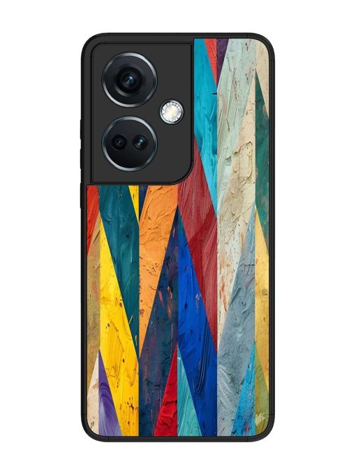 Abstract Tapestry Glossy Soft Edge Case for Oneplus Nord Ce 3 (5G)