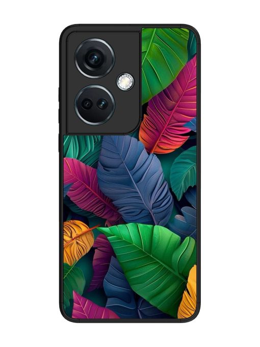 Tropical Tapestry Glossy Soft Edge Case for Oneplus Nord Ce 3 (5G) Chachhi