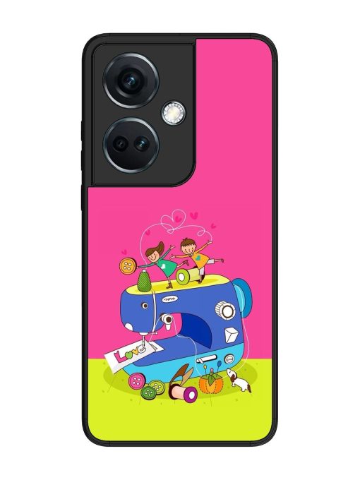 Sew Cute Glossy Soft Edge Case for Oneplus Nord Ce 3 (5G) Chachhi