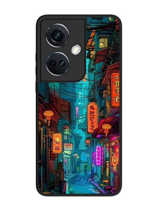 Neon Nightscape Glossy Soft Edge Case for Oneplus Nord Ce 3 (5G)