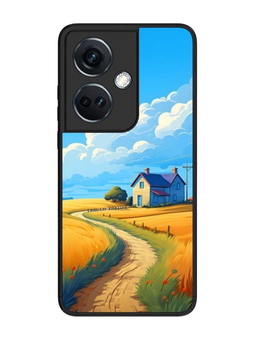 Countryside Cottage Glossy Soft Edge Case for Oneplus Nord Ce 3 (5G) Chachhi