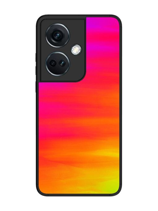 Neon Horizon Glossy Soft Edge Case for Oneplus Nord Ce 3 (5G) Chachhi