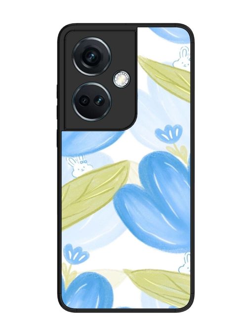 Bunny'S Blue Garden Glossy Soft Edge Case for Oneplus Nord Ce 3 (5G) Chachhi