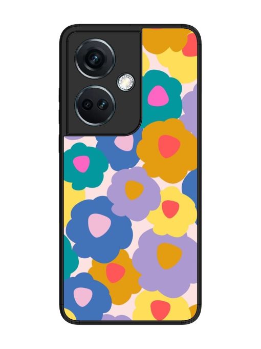 Flower Power Glossy Soft Edge Case for Oneplus Nord Ce 3 (5G) Chachhi