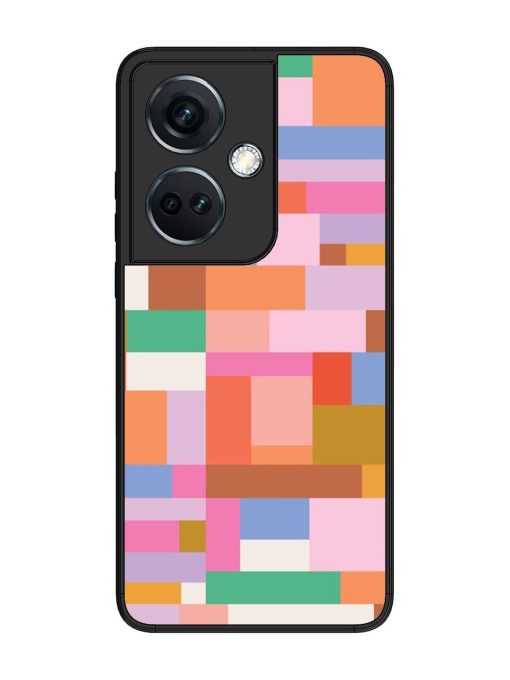 Colorful Chaos Glossy Soft Edge Case for Oneplus Nord Ce 3 (5G) Chachhi