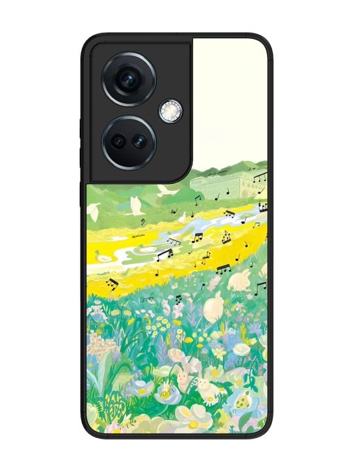 Melody In Bloom Glossy Soft Edge Case for Oneplus Nord Ce 3 (5G) Chachhi