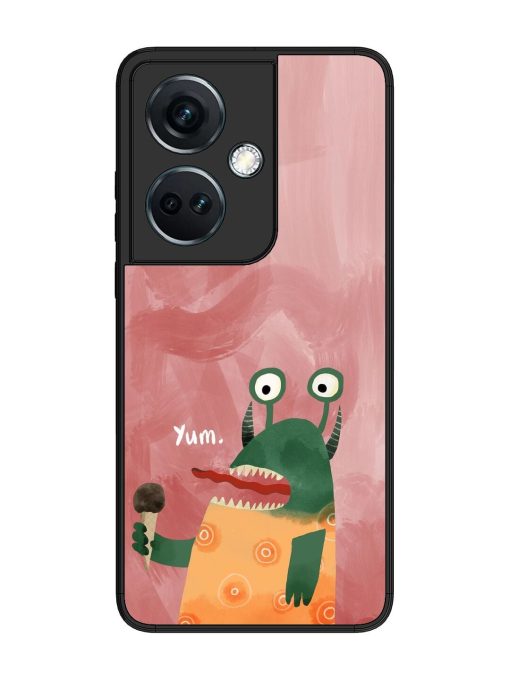 Hungry Monster Glossy Soft Edge Case for Oneplus Nord Ce 3 (5G)