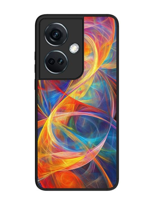 Cosmic Currents Glossy Soft Edge Case for Oneplus Nord Ce 3 (5G) Chachhi