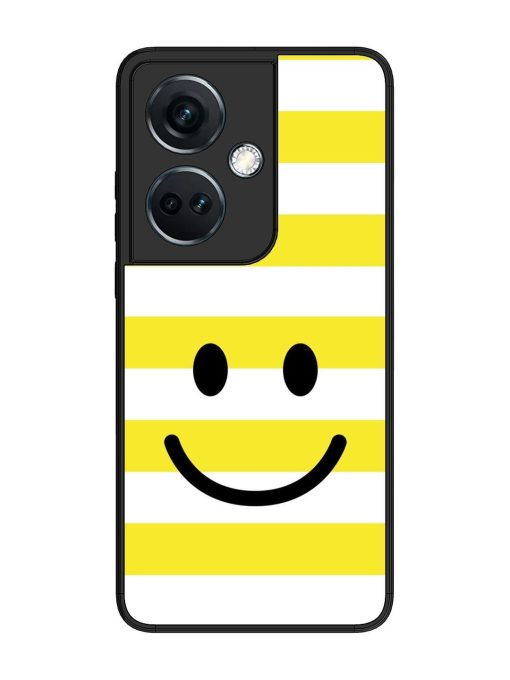 Smiling Stripes Glossy Soft Edge Case for Oneplus Nord Ce 3 (5G) Chachhi