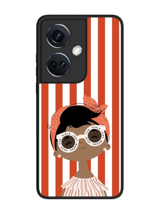 Girls Just Wanna Have Fun Glossy Soft Edge Case for Oneplus Nord Ce 3 (5G) Chachhi