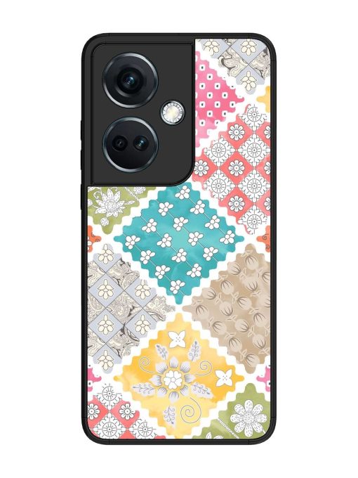 Patchwork Dreamscape Glossy Soft Edge Case for Oneplus Nord Ce 3 (5G) Chachhi