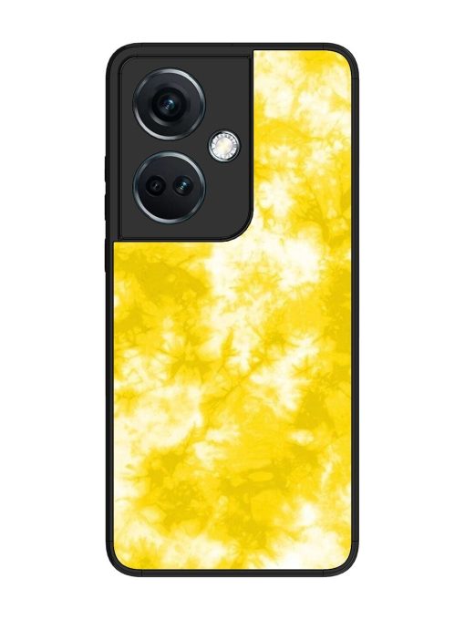 Golden Tie-Dye Twirl Glossy Soft Edge Case for Oneplus Nord Ce 3 (5G) Chachhi