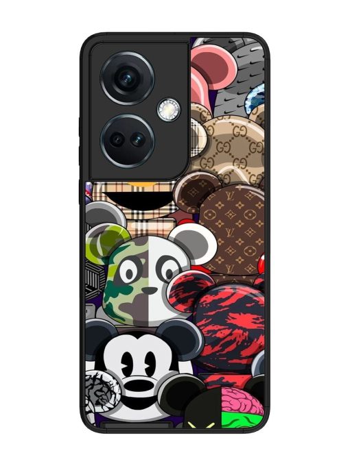 Streetwear Bearbrick Extravaganza Glossy Soft Edge Case for Oneplus Nord Ce 3 (5G)