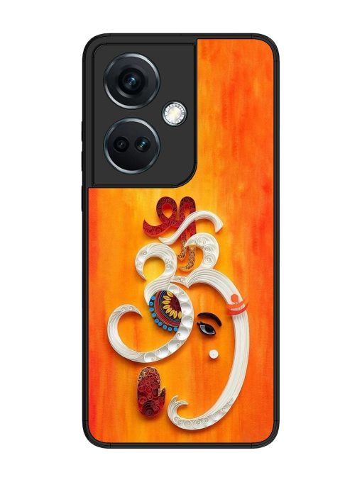 Ganesha In Quilling Art Glossy Soft Edge Case for Oneplus Nord Ce 3 (5G) Chachhi