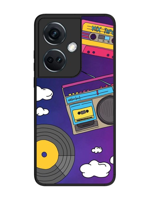 Retro Vibes Glossy Soft Edge Case for Oneplus Nord Ce 3 (5G) Chachhi