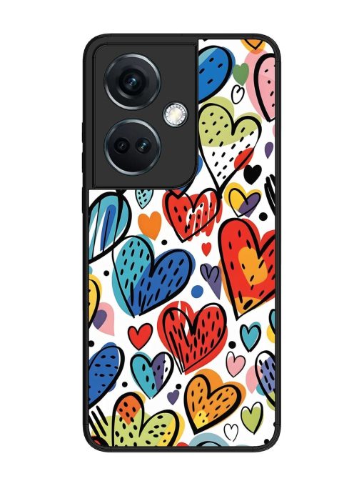 Heartfelt Harmony Glossy Soft Edge Case for Oneplus Nord Ce 3 (5G)