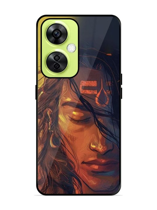 Tranquil Shiva Glossy Soft Edge Case for Oneplus Nord Ce 3 Lite (5G) Chachhi