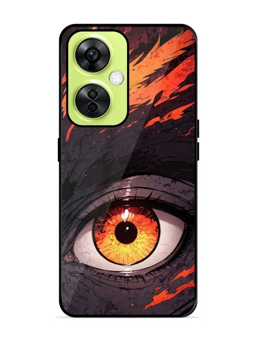 Inferno Gaze Glossy Soft Edge Case for Oneplus Nord Ce 3 Lite (5G) Chachhi